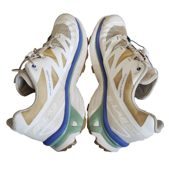 Salomon XT-6 Vanilla Ice Granite Green Size Men's Size 10.5 Hiking Shoes - Picture 9 of 11